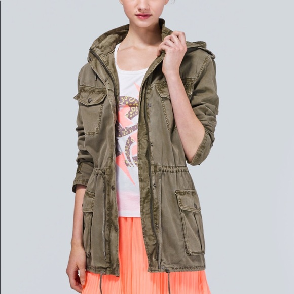 ARITZIA | THICK CLASSIC TALULA TROOPER ANORAK ARMY CARGO VINTAGE JACKET - Picture 10 of 11